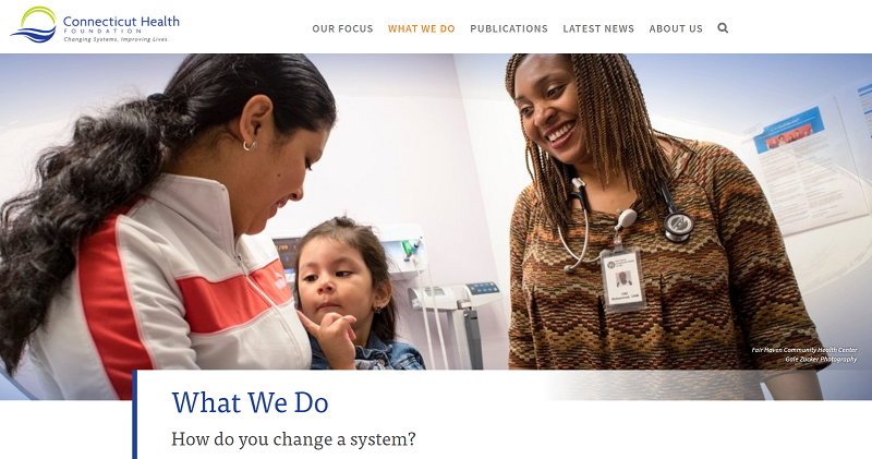 Our what we do page